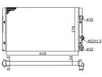 Radiator racire motor 50457A NRF pentru Vw Polo