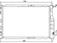 Radiator racire motor 53068 NRF pentru Chevrolet Matiz Chevrolet Spark Daewoo Matiz