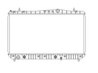 Radiator racire motor 53385 NRF pentru Daewoo Rezzo Daewoo Tacuma Chevrolet Rezzo Chevrolet Tacuma