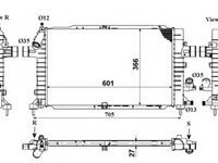 Radiator racire motor 53447 NRF pentru Opel Astra