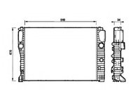 Radiator racire motor 53829 NRF pentru Mercedes-benz E-class Mercedes-benz Cls Mercedes-benz Clk