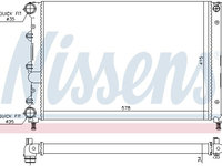 Radiator racire motor 60071 NISSENS pentru Alfa romeo 147 2001 2002 2003 2004 2005 2006 2007 2008 2009 2010