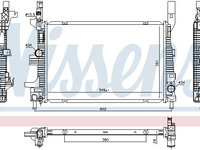 Radiator racire motor 606033 NISSENS pentru Ford Focus