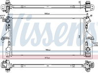 Radiator racire motor 606170 NISSENS pentru Peugeot Boxer Peugeot Manager CitroEn Jumper CitroEn Relay