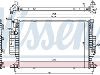 Radiator racire motor 606215 NISSENS pentru Ford Focus Ford C-max Ford Grand