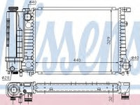 Radiator racire motor 60735A NISSENS pentru Bmw Seria 3 Bmw Seria 5