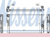 Radiator racire motor 60816 NISSENS pentru Bmw Seria 1 Bmw Seria 3 Bmw I3 Bmw Seria 4 Bmw Seria 2