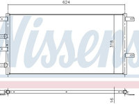 Radiator racire motor 61966 NISSENS pentru Iveco Daily Man Tga