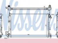 Radiator racire motor 63022A NISSENS pentru Opel Vectra Opel Signum Fiat Croma