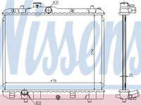 Radiator racire motor 630707 NISSENS pentru Opel Agila