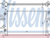 Radiator racire motor 632461 NISSENS pentru Opel Astra Opel Zafira