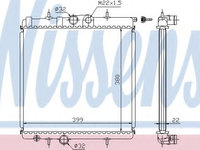 Radiator racire motor 63708A NISSENS pentru Peugeot 206 Peugeot 206