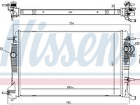 Radiator racire motor 637648 NISSENS pentru Renault ScEnic Renault Grand