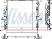 Radiator racire motor 64333 NISSENS pentru Land rover Discovery Land rover Lr4 Land rover Range rover