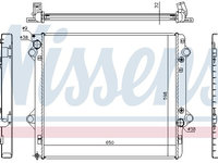 Radiator racire motor 646804 NISSENS