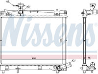 Radiator racire motor 646868 NISSENS pentru Toyota Vitz Toyota Yaris Toyota Yarisvitz Toyota Ractis Toyota Verso