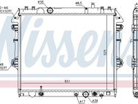 Radiator racire motor 646897 NISSENS pentru Toyota Hilux