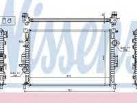 Radiator racire motor 65615A NISSENS pentru Ford Grand Land rover Freelander Land rover Lr2 Ford Mondeo Ford Galaxy Ford S-max Volvo V60 Volvo V70 Volvo Xc60 Volvo S80 Ford C-max Ford Focus Volvo Xc70 Land rover Range rover Volvo S60