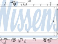 Radiator racire motor 67711 NISSENS