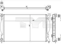 Radiator racire motor 702-0012-R TYC pentru Audi A4 Seat Exeo