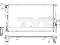 Radiator racire motor 703-0008 TYC pentru Bmw Seria 3 Bmw Seria 1 Bmw X1 Bmw Z4