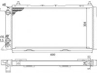 Radiator, racire motor AUDI 4000 (89, 89Q, 8A, B3) - MAGNETI MARELLI 350213406003