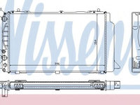 Radiator, racire motor AUDI 80 (8C, B4) (1991 - 1994) NISSENS 60465A