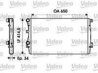 Radiator racire motor Audi A3 (8P), VW Golf 5 (1K), Jetta (1K), Passat B6, Passat B7, Passat CC (357), 1.8 TFSI, 2.0 TFSI, 650x415x34mm, Valeo, 1K0121251K