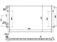 Radiator racire motor AUDI A3 (8P1) - Cod intern: W20151856 - LIVRARE DIN STOC in 24 ore!!!