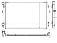 Radiator racire motor Audi A3 Sportback (8va), Seat Leon (5f1), Vw Golf 7 (5g1, Be1)