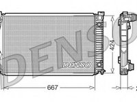 Radiator, racire motor AUDI A6 limuzina (4F2, C6), AUDI A6 Avant (4F5, C6), AUDI A6 Allroad combi (4FH, C6) - DENSO DRM02039