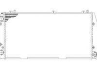 Radiator, racire motor AUDI CABRIOLET (8G7, B4) (1991 - 2000) NRF 54602