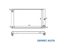 Radiator, racire motor BMW 5 (E60) 2003-2010 #3 104081