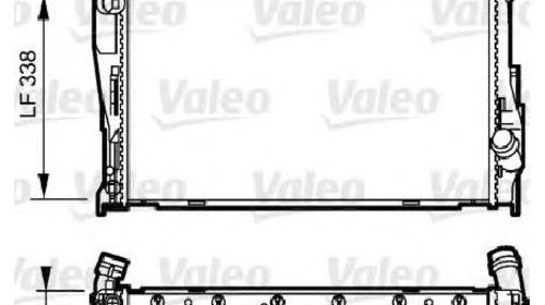 Radiator, racire motor BMW X1 ( E84 ) 03/2009