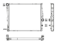 Radiator racire motor BMW X3 (E83) - OEM - NRF: NRF53117|53117 - Cod intern: W02391883 - LIVRARE DIN STOC in 24 ore!!!