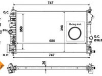 Radiator, racire motor CHEVROLET MALIBU (V300) (2012 - 2020) NRF 53777