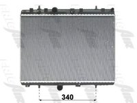 Radiator, racire motor Citroen C3 I (FC_), Citroen C2 (JM_), PEUGEOT 207 (WA_, WC_) - FRIGAIR 0108.3081