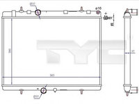 Radiator, racire motor CITROEN DS4 (2011 - 2015) TYC 726-0020-R piesa NOUA