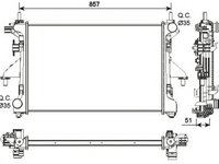 Radiator racire motor CITROEN RELAY bus - Cod intern: W20151874 - LIVRARE DIN STOC in 24 ore!!!