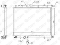 Radiator, racire motor CITROEN XSARA PICASSO (N68) (1999 - 2016) QWP WRA106 piesa NOUA