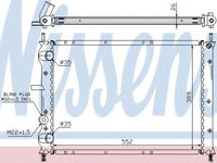 Radiator, racire motor FIAT BRAVA (182) (1995 - 2003) NISSENS 61879A piesa NOUA