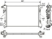 Radiator, racire motor FIAT DUCATO bus (250, 290) (2006 - 2016) NRF 54202