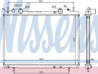 Radiator, racire motor FIAT MAREA (185) (1996 - 2007) NISSENS 61672A piesa NOUA