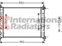 Radiator, racire motor FIAT MAREA (185), FIAT MAREA Weekend (185), FIAT MULTIPLA (186) - VAN WEZEL 17002317