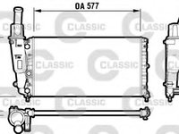 Radiator, racire motor FIAT PUNTO (176), FIAT PUNTO Cabriolet (176C), FIAT PUNTO Van (176L) - VALEO 232705