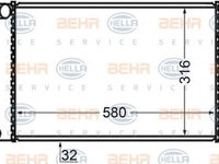 Radiator, racire motor FIAT PUNTO (188) (1999 - 2016) HELLA 8MK 376 704-641