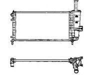 Radiator, racire motor FIAT PUNTO Van (188AX) (2000 - 2009) NRF 53605