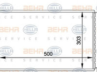 Radiator racire motor FORD COURIER caroserie (F3L, F5L) - OEM - VALEO: VAL730483|730483 - Cod intern: W02328682 - LIVRARE DIN STOC in 24 ore!!!