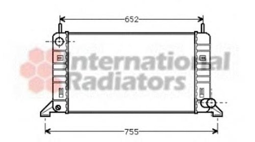 Radiator, racire motor FORD ESCORT Mk IV (GAF