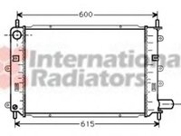 Radiator, racire motor FORD ESCORT Mk V (GAL), FORD ESCORT Mk V combi (GAL, AVL), FORD ESCORT Mk VI Cabriolet (ALL) - VAN WEZEL 18002151